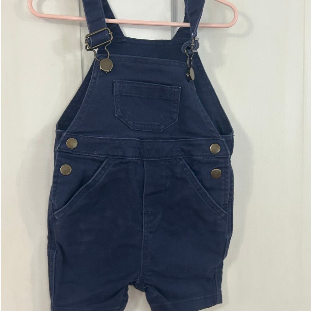 Hanna Andersson 12 - 18 Month Navy Overalls